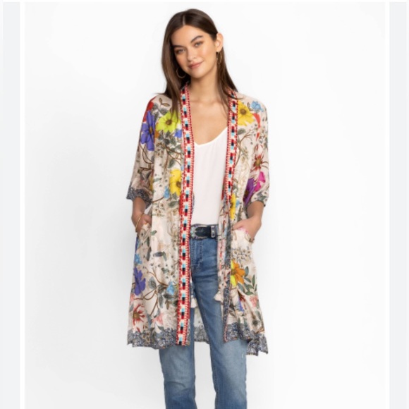 Johnny Was Other - BNWT Johnny Was Archibal Bambina Kimono size tag XXS but more of a XS or S